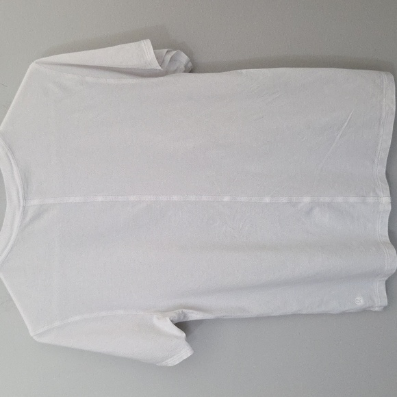 Lululemon All Yours Cotton T-Shirt White Size 4 - Picture 5 of 8